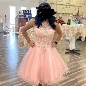 Brand-new blush pink dress